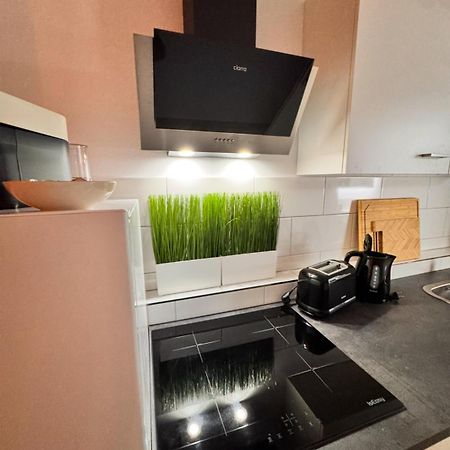 New Apartment In Magdeburg Buckau - Waschmaschine, Smart-Tv, Neues Badezimmer Bagian luar foto